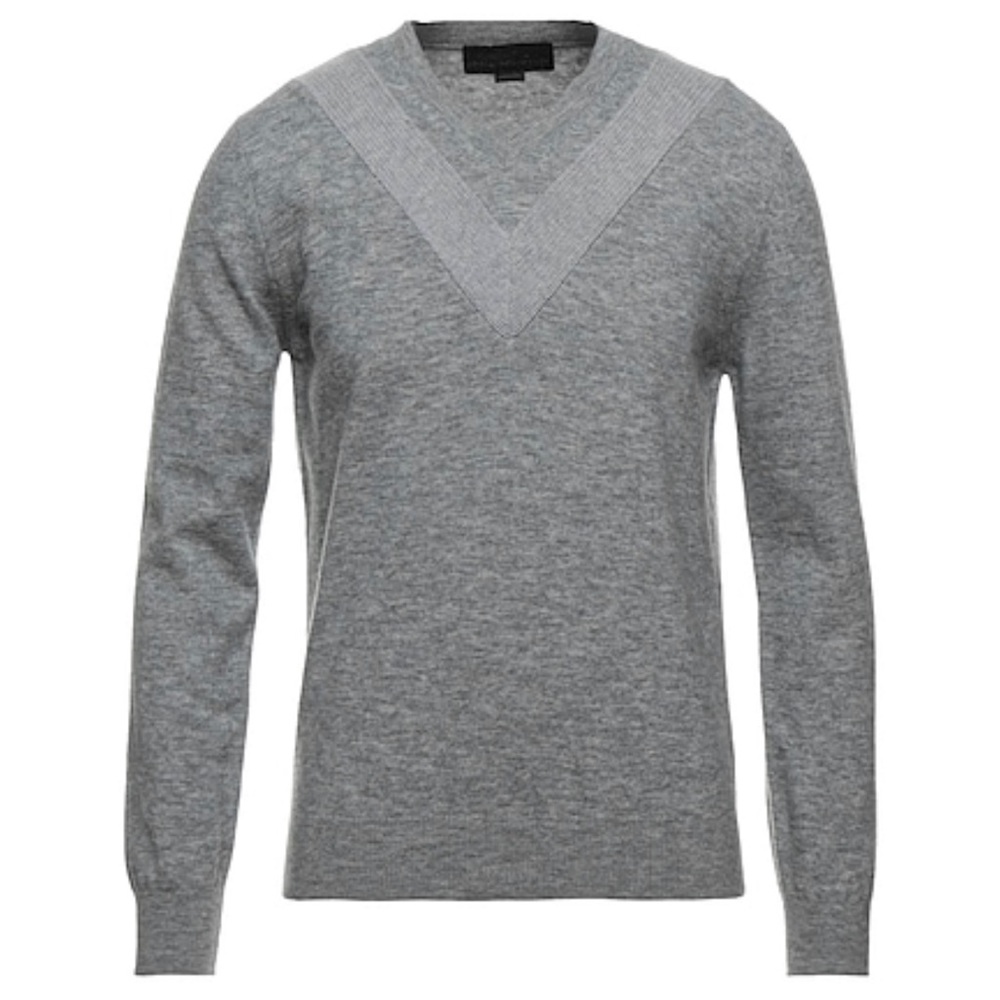 Stella McCartney Gray Wool Sweater made in Italy